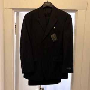 Ralph Lauren Classic Black Men's Pinstripe Suit